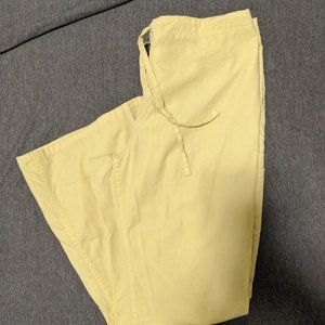 Yellow Scrub Bottoms